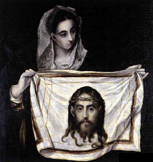 St Veronica Holding the Veil, GRECO, El
